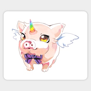 Unicorn pig Sticker